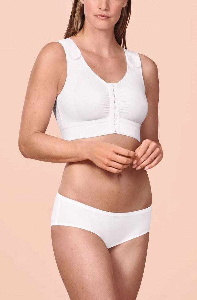 Anita Munich White Front Hook Compression Bra 1164