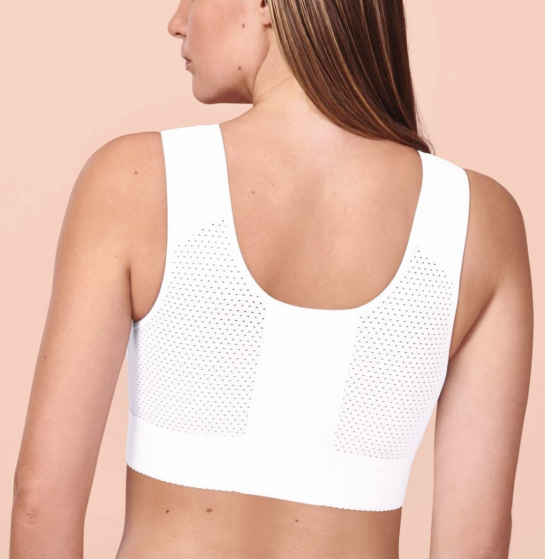 Anita Munich White Front Hook Compression Bra 1164