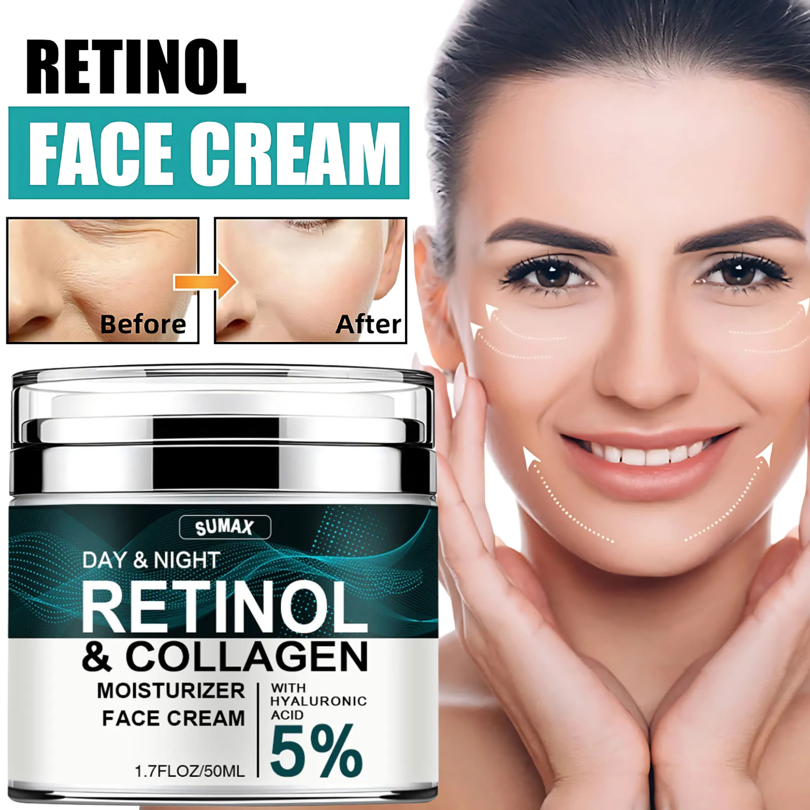 Anti-Aging Retinol & Collagen Cream