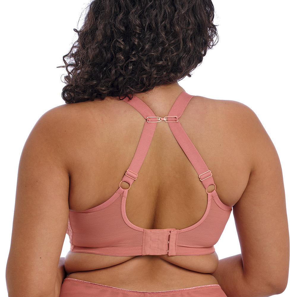 Elomi Matilda Rose Leo Unlined Sheer Plunge Bra 8900