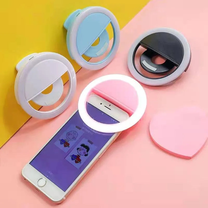 Mini Ring Light Light For SELFIE Mobile Phone