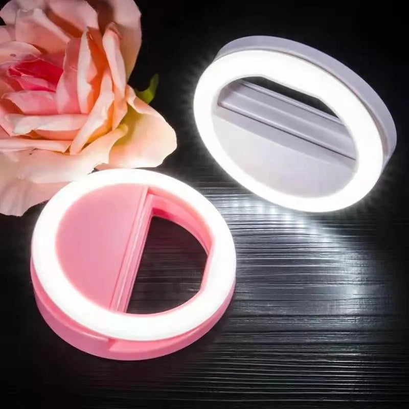 Mini Ring Light Light For SELFIE Mobile Phone